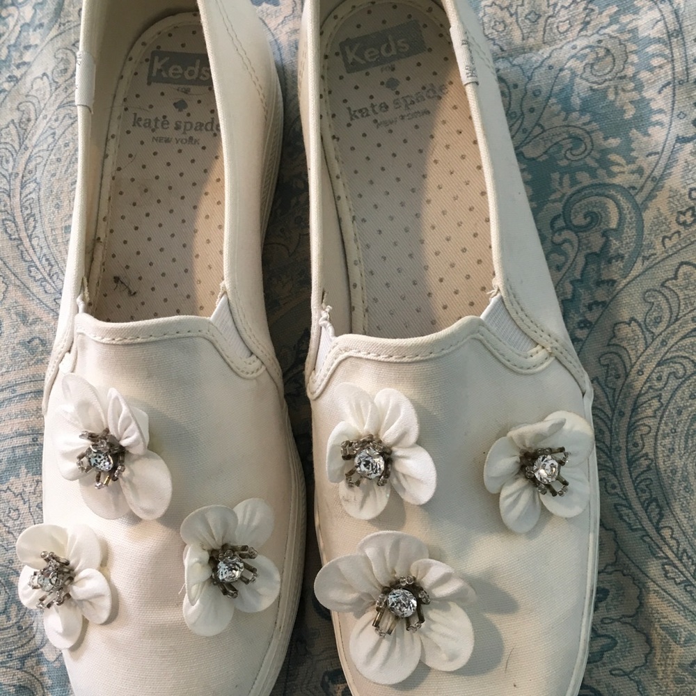COPY - Kate Spade Keds Flower Tennis Shoe platform